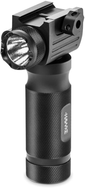 Hawke Sport Optics Red Laser/LED Flashlight Foregrip CR123A Red/White Red - Hawke Sport Optics