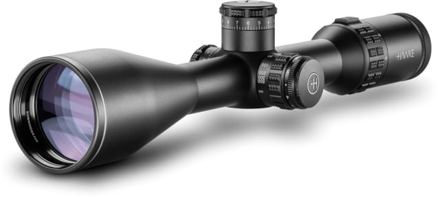 Hawke Sport Optics Sidewinder Rifle Scope 6-24x56mm 30mm Tube FFP MOA FFP Reticle Black - Hawke Sport Optics