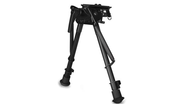 Hawke Sport Optics Swivel & Tilt Bipod 9-13in w/Lever Black - Hawke Sport Optics