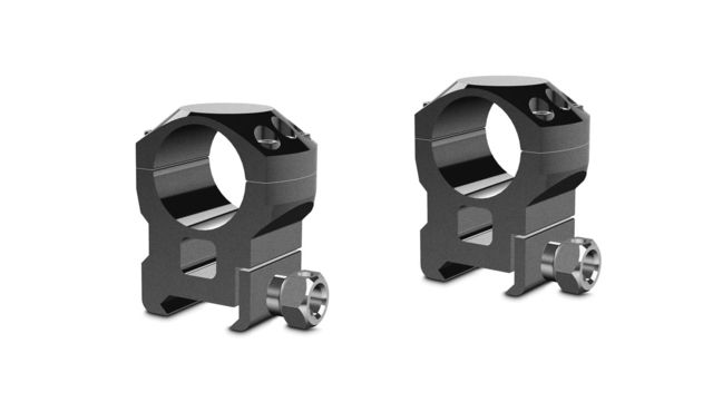 Hawke Sport Optics Tactical Rings Weaver - 2-Pieces 1in High Black