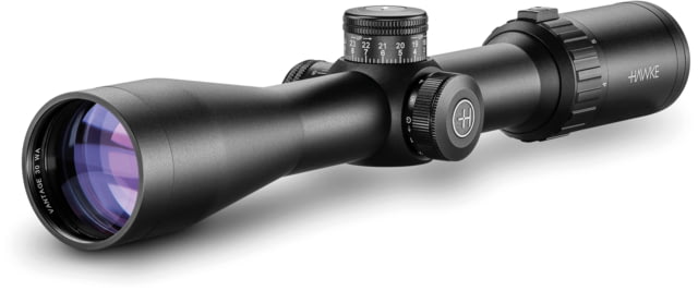 Hawke Sport Optics Vantage 30 WA Rifle Scope 4-12x42mm 30mm SFP 6.5 Creedmoor Marksman Reticle Black