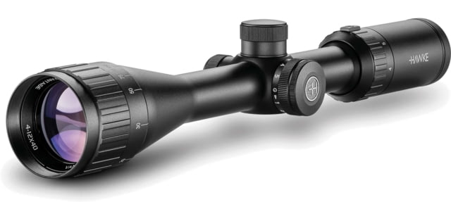 Hawke Sport Optics Vantage Rifle Scope 4-12x40mm AO 1in SFP .17 HMR IR Reticle Black