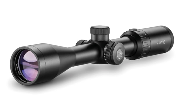 Hawke Sport Optics Vantage Rifle Scope 3-9x40mm 1in SFP L4A Dot Reticle Black