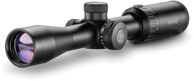 Hawke Sport Optics Vantage Rifle Scope 2-7x32mm 1in Tube SFP Mil Dot Reticle Black
