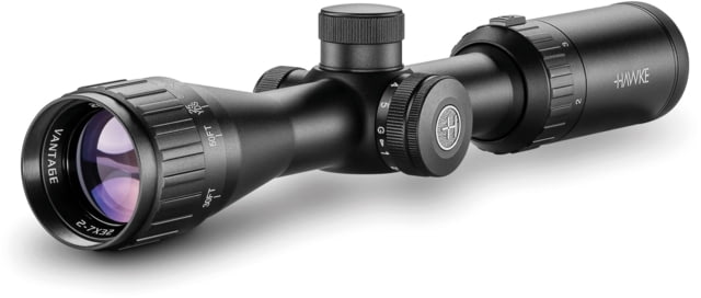 Hawke Sport Optics Vantage Rifle Scope 2-7x32mm AO 1in Tube SFP Mil Dot IR Reticle Black