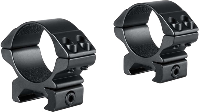 Hawke Sport Optics Weaver 30mm Rifle Scope Ring Mount - 2-Pieces Low Black - Hawke Sport Optics