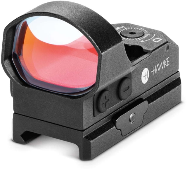 Hawke Sport Optics Wide View Digital Control Reflex Red Dot Sight w/ Battery Tray 3 MOA Large Black
