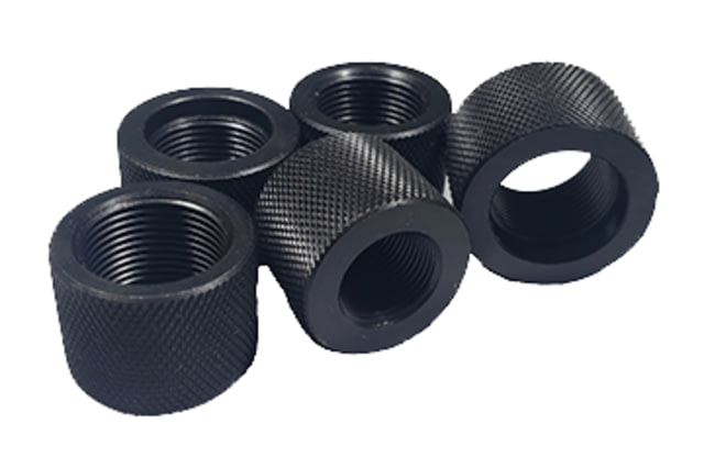 Hawkins Precision .960 in Thread Protector 5/8-24 Knurled Melonite Black - Hawkins Precision
