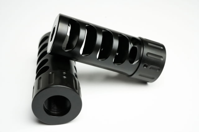 Hawkins Precision Updraft Self-Timing Muzzle Brakes .300 AAC Blackout 5/8-24 Black Nitride 1.2in - Hawkins Precision