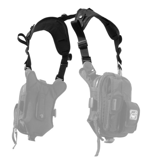 Hazard 4 Covert RG Synthetic Shoulder Harness Black - Hazard 4
