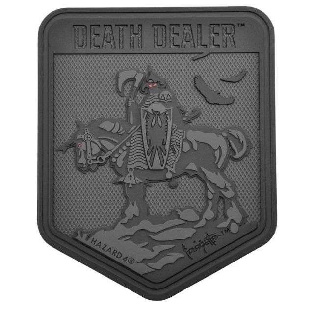 Hazard 4 Death Dealer by Frank Frazetta Patch Black - Hazard 4