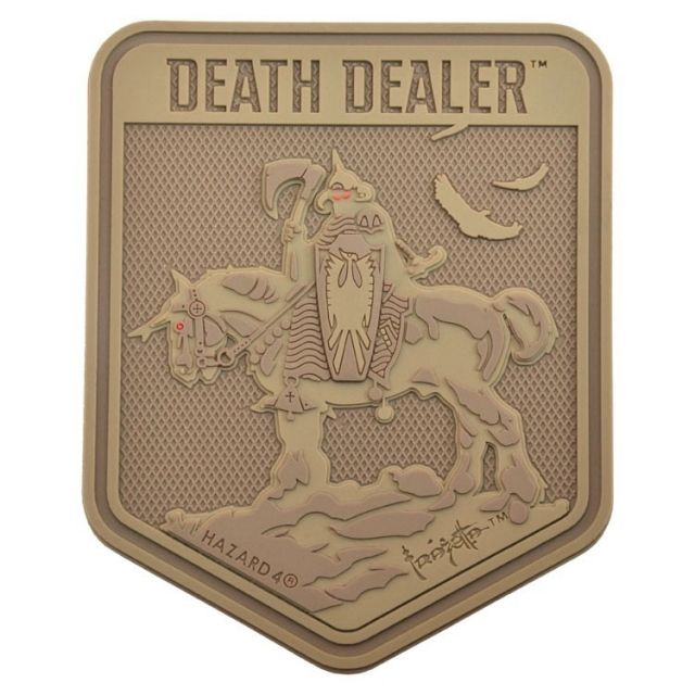 Hazard 4 Death Dealer by Frank Frazetta Patch Coyote - Hazard 4