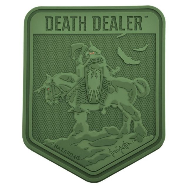 Hazard 4 Death Dealer by Frank Frazetta Patch OD Green - Hazard 4