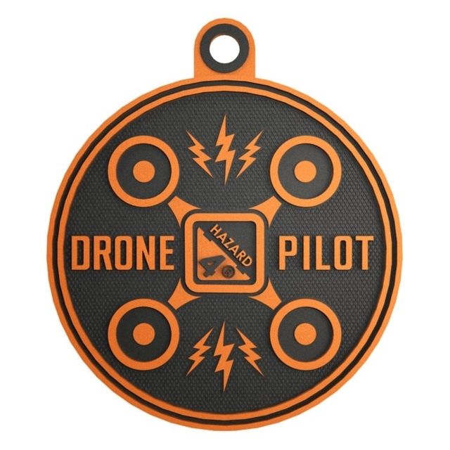 Hazard 4 Drone Pilot Patch Orange - Hazard 4