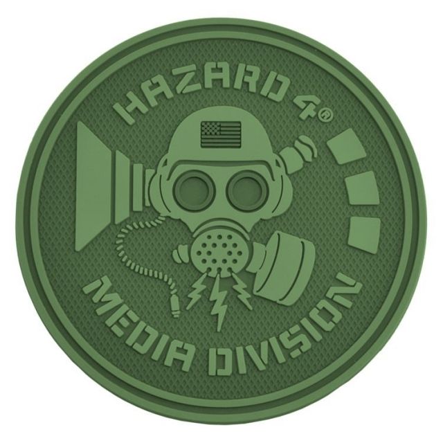 Hazard 4 Media Division Patch OD Green - Hazard 4
