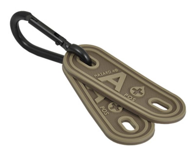 Hazard 4 A+ Blood Type Marker 2 Pack Coyote - Hazard 4