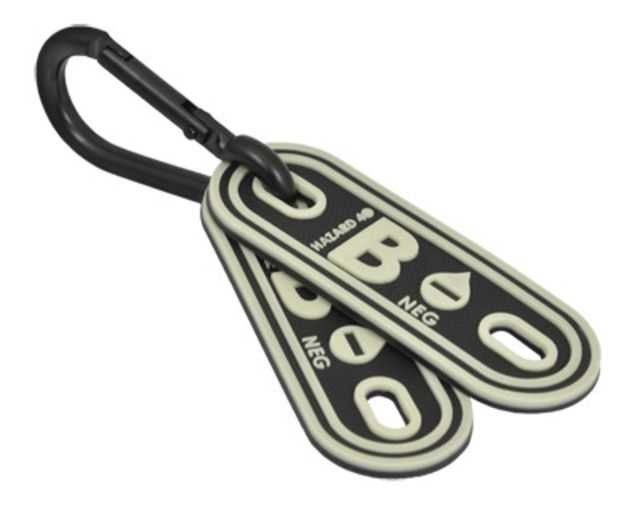 Hazard 4 B- Blood Type Marker 2 Pack Glow in the Dark - Hazard 4