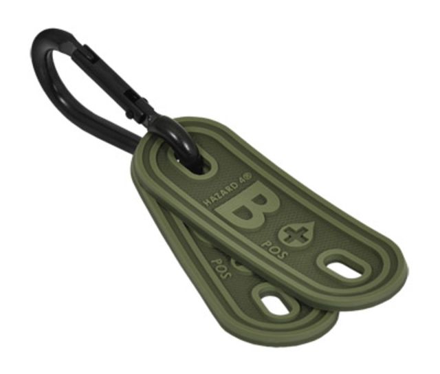 Hazard 4 B+ Blood Type Marker 2 Pack OD Green - Hazard 4