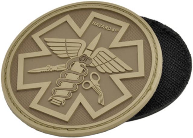 Hazard 4 Paramedic Round Patch Coyote One Size - Hazard 4