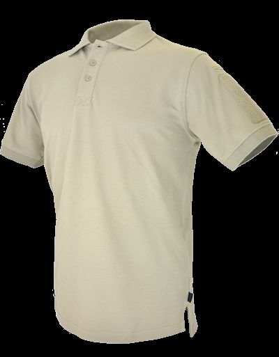 Hazard 4 Undervest Plain Front Polo Shirt - Men's Tan Extra Large