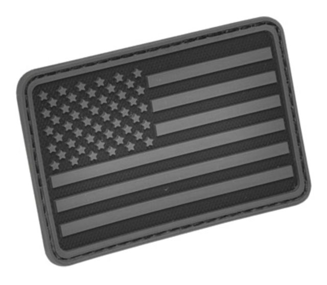Hazard 4 Left Arm USA Flag Patch Black - Hazard 4