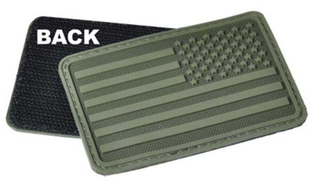 Hazard 4 Right Arm USA Flag Patch OD Green - Hazard 4