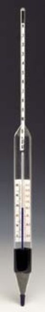 HB Instrument Company SafetyBlue Brix Sugar Hydrometer/Thermometers