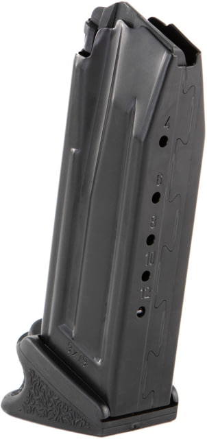 kler & Koch Pistol Magazine W/ Extended Floorplate VP9SK/P30SK 9mm Luger 12 Round Black 12 Ammo