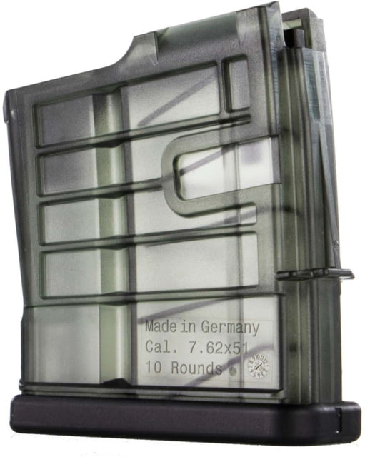 Heckler & Koch Rifle Magazine, MR762, 7.62mm, 10 Round, RAL 8000, 1 Pack, Polymer, 10, 234690S in US