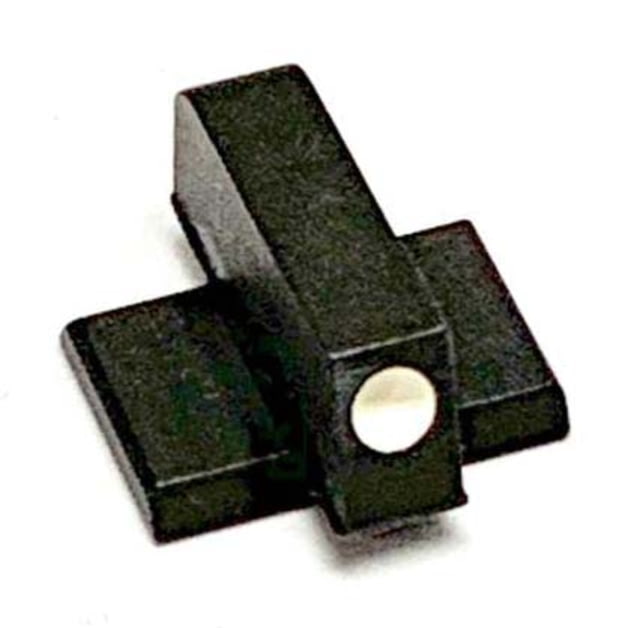 Heinie 1911 Mil-Spec Cross Dovetail White Dot Front Black - Heinie