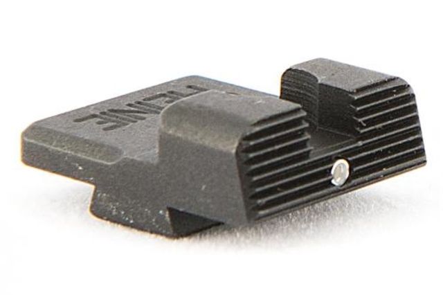 Heinie Glock 43 X Ledge Rear Night Sight w/ Single Tritium Insert Black - Heinie