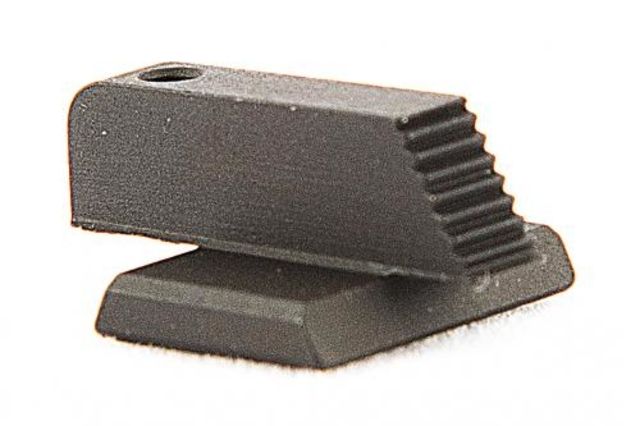 Heinie Novak Cross Dovetail Serrated Front Sight .330x65 Black - Heinie