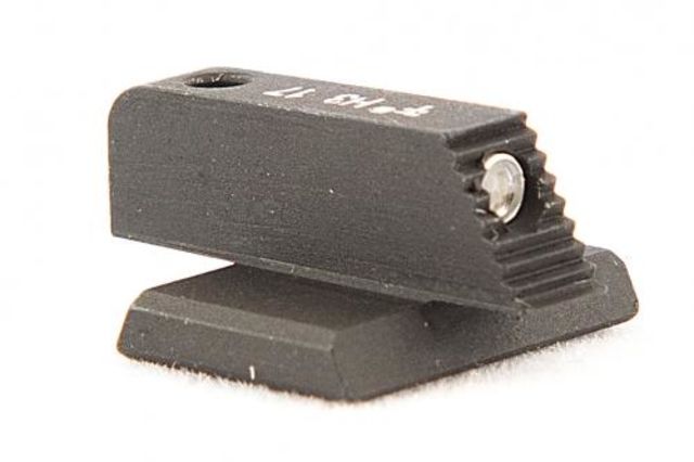 Heinie Novak Cross Dovetail Serrated Tritium Front Night Sight .330x65 Black - Heinie