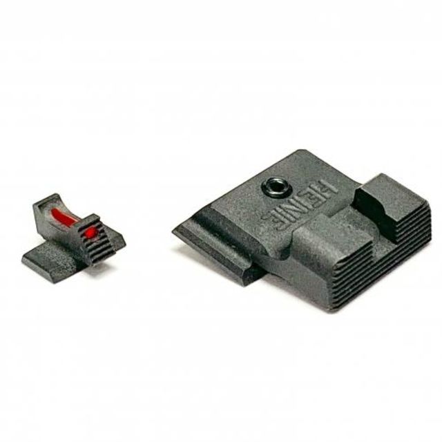 Heinie S&W M&P Ledge Tactical Fiber Optic Sight Set Black - Heinie