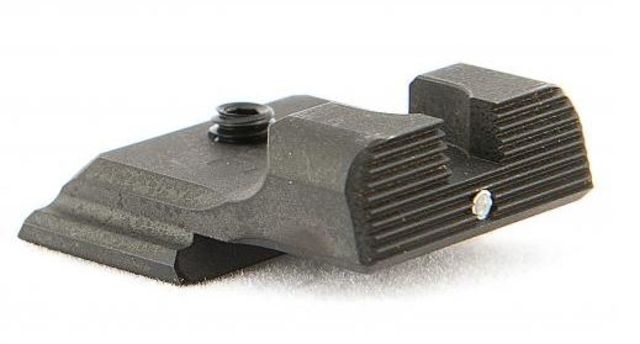 Heinie S&W M&P Shield Ledge Straight Eight Rear Night Sight Black - Heinie