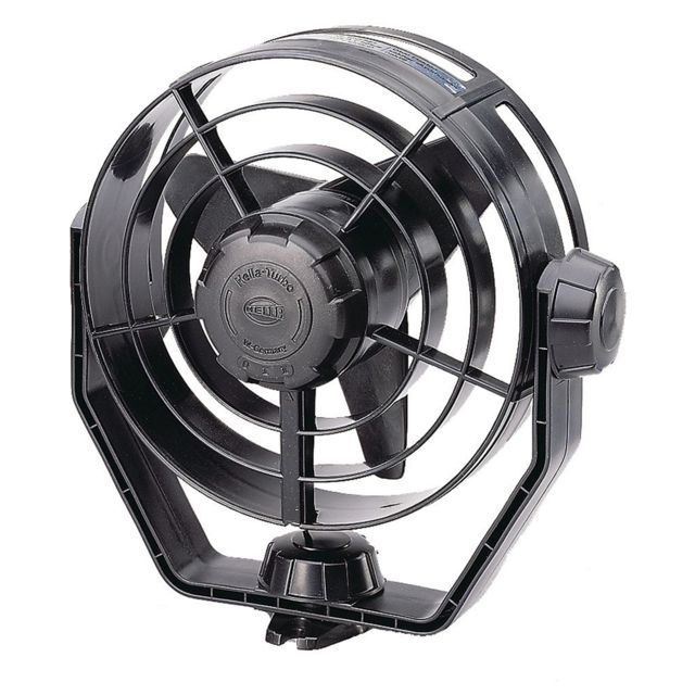 Hella Marine 2-Speed Turbo Fan - 12V - Black 00