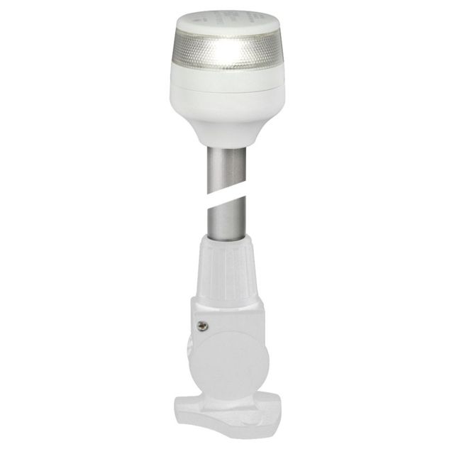 Hella Marine NaviLED 360 Compact All Round 2nm LED Lamp Fold Down Base 2 Nautical Miles Visibility White 12in