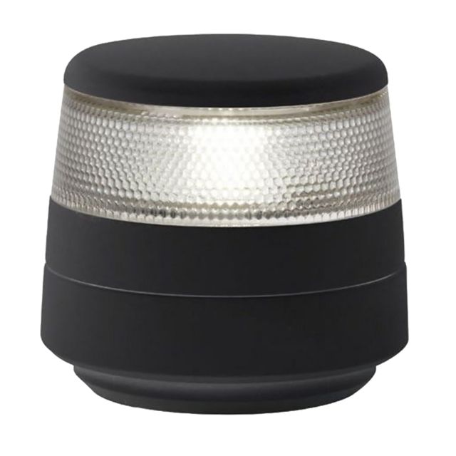 Hella Marine NaviLED 360 Compact All Round LED White Navigation Lamp w/ Fixed Mount Black Base 2nm