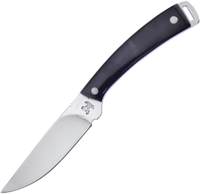 Hen & Rooster Buffalo Horn Skinner Knife 3.25" mirror finish 440 stainless blade Buffalo horn handle - Hen & Rooster
