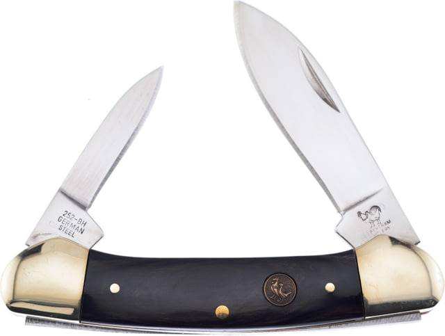 Hen & Rooster Canoe Buffalo Horn - Hen & Rooster
