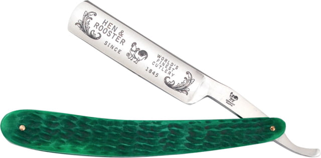 Hen & Rooster Folding Razor Green Bone - Hen & Rooster