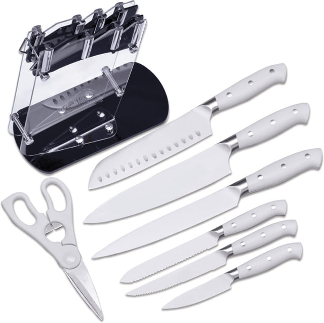 Hen & Rooster Kitchen Set Acrylic Block - Hen & Rooster