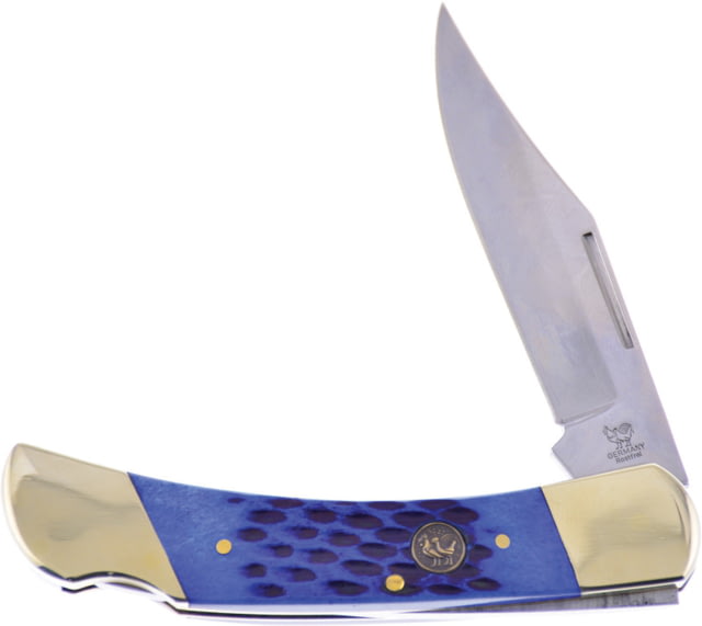 Hen & Rooster Lockback Blue Pick Bone