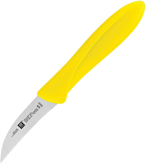 HENCKELS ZWILLING Twin Master Bird's Beak Peeler 2.25 in Kitchen Knife Yellow plastic