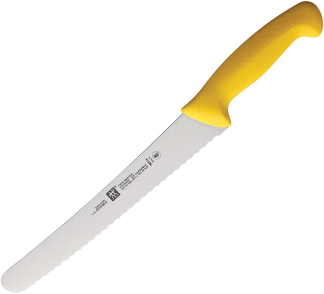 HENCKELS ZWILLING Twin Master Bread 10.00 in Kitchen Knife Yellow plastic
