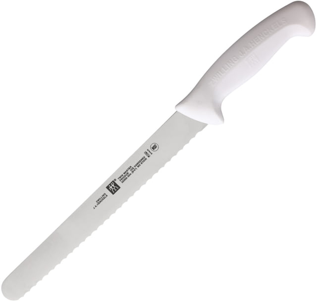HENCKELS ZWILLING Twin Master Serrated Slicer HEN 10.00 in Kitchen Knife White plastic
