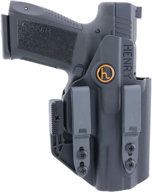 Henry Holsters Cipher .093 Boltaron IWB Holster w/ DCC Mod4s Canik Mete SF Ambidextrous Black