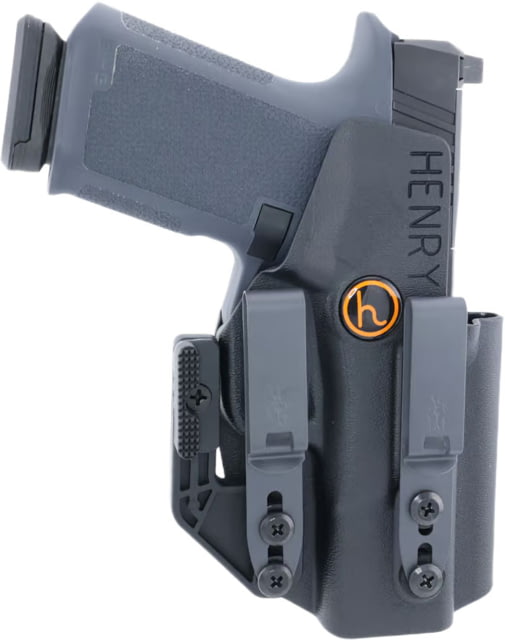 Henry Holsters Cipher .093 Boltaron IWB Holster w/ DCC Mod4s Ruger RXM Ambidextrous Black