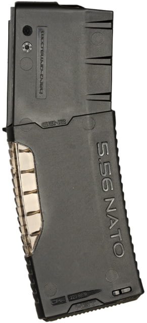 A Arms G.2 Transparent Frame Rifle Magazine AR-15/M4 5.56/.223 30 Rounds Black / B-30RD Ammo