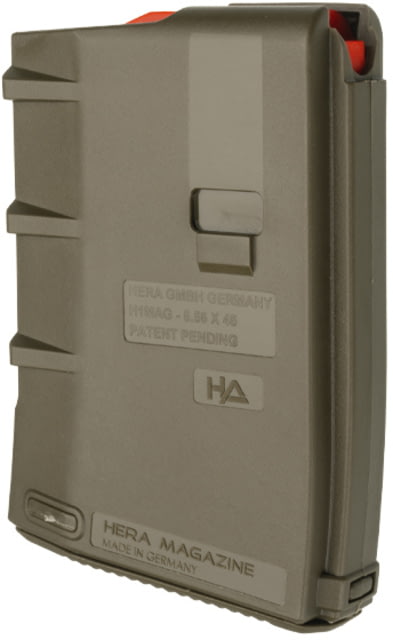 A Arms H1 223 Remington/5.56 NATO 10 Rd AR-15 Polymer OD Green Finish Ammo